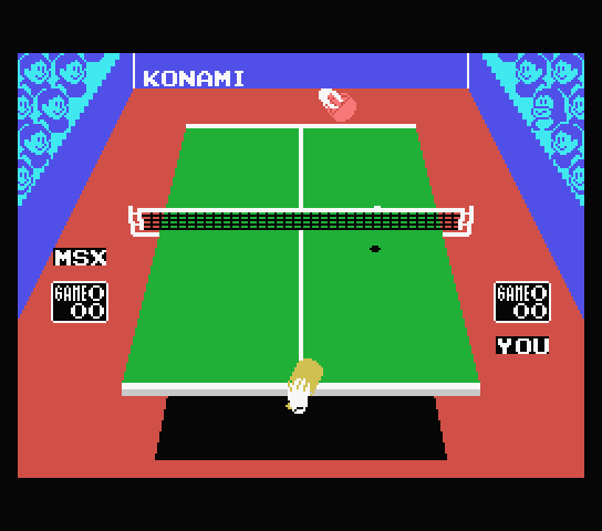 Konami's Ping Pong screenshot 3 for MSX